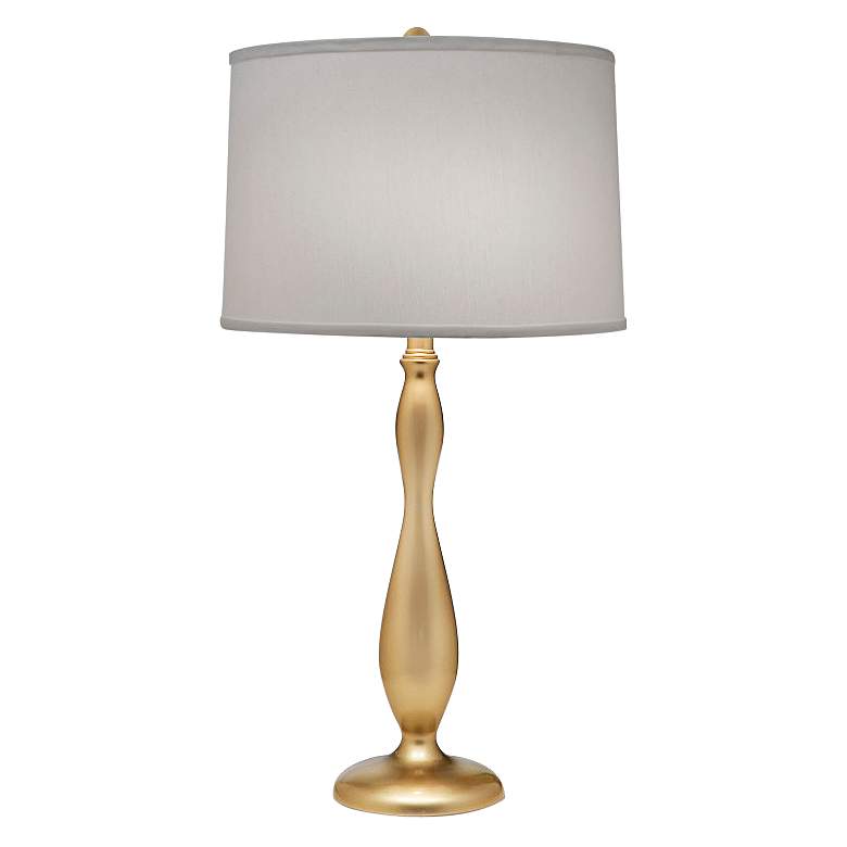 Image 2 Stiffel Dunn Oculux Bronze Metal Table Lamp with Pearl Shade
