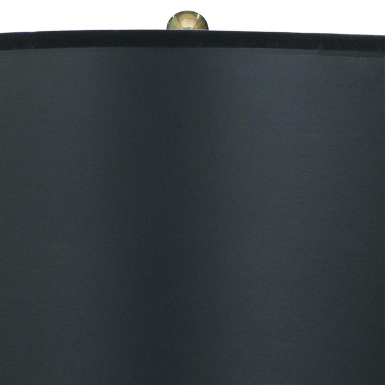 Image 3 Stiffel Eagle 30" Matte Black and Brushed Brass Table Lamp more views