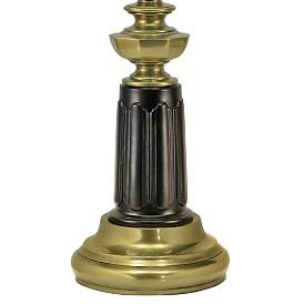 Image5 of Stiffel Eagle 30" Matte Black and Brushed Brass Table Lamp more views