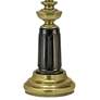 Stiffel Eagle 30" Matte Black and Brushed Brass Table Lamp
