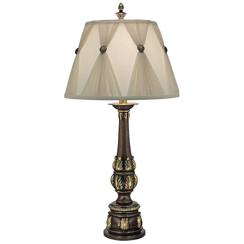 Image 1 Stiffel Eden 37" High Traditional Roman Bronze Table Lamp
