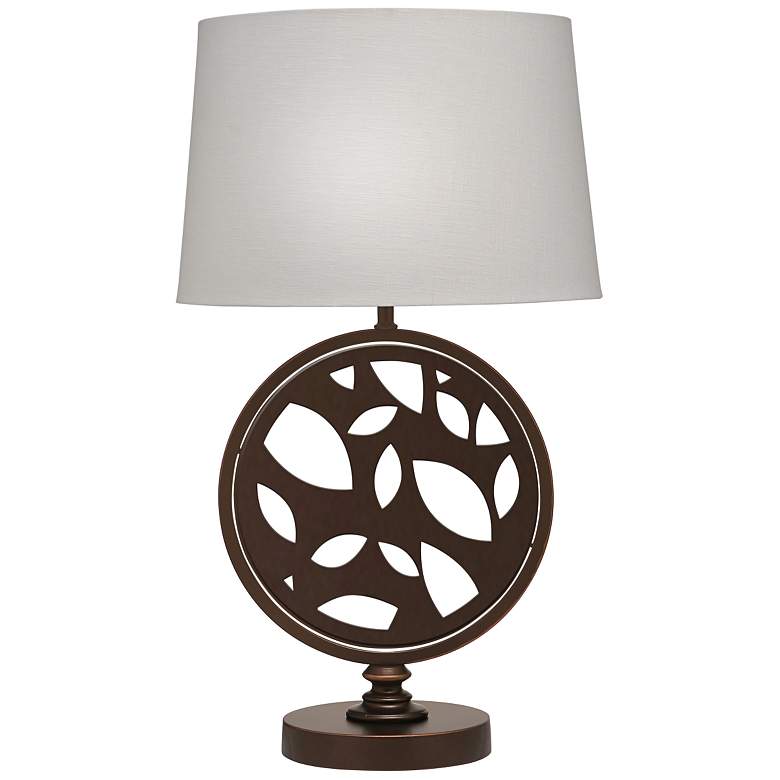 Image 2 Stiffel Edwin 29" High Oxidized Bronze Zinc Table Lamp