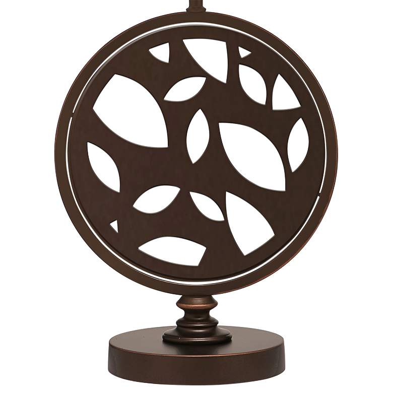 Image 4 Stiffel Edwin 29" High Oxidized Bronze Zinc Table Lamp more views