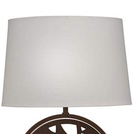 Image3 of Stiffel Edwin Oxidized Bronze Zinc Table Lamp more views