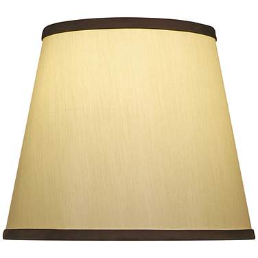 Stiffel Eggshell Silksheen Empire Lamp Shade 8x10x10 (Spider)
