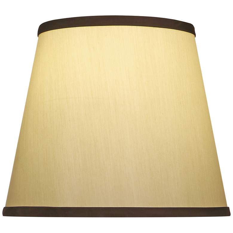 Image 1 Stiffel Eggshell Silksheen Empire Lamp Shade 8x10x10 (Spider)