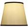 Stiffel Eggshell Silksheen Empire Lamp Shade 8x10x10 (Spider)