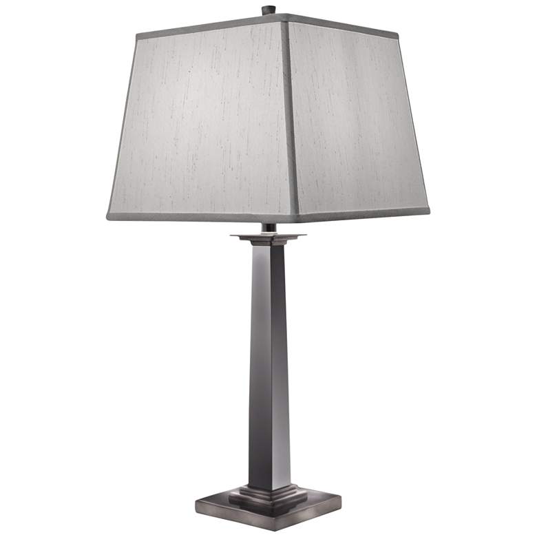 Image 1 Stiffel Eiffel 33" Black Nickel Metal Table Lamp
