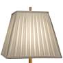Stiffel Eliza 30" Pleated Shade Traditional French Gold Table Lamp