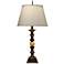 Stiffel Ella 31" Traditional Bronze and Green Onyx Table Lamp