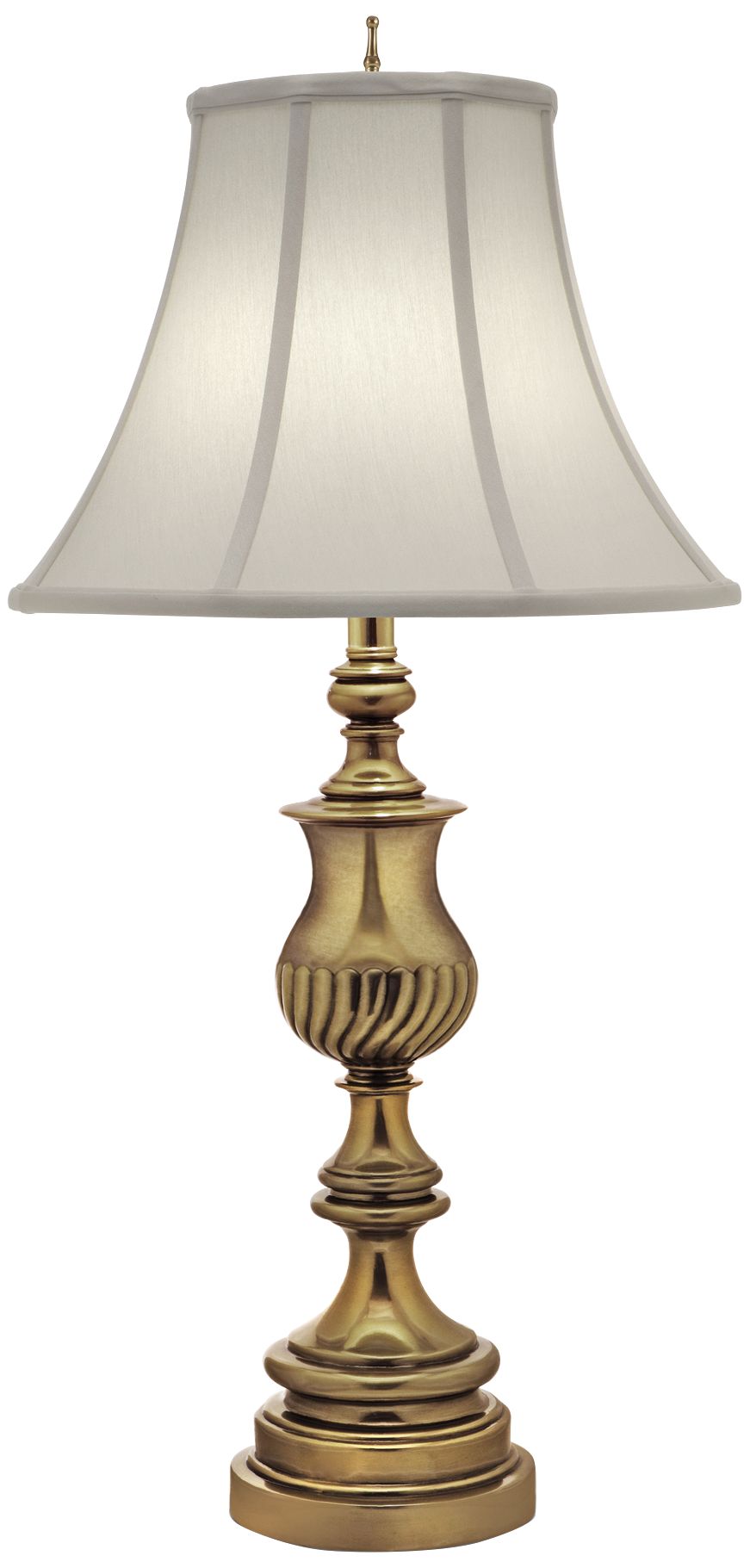 stiffel light lamp burnished brass finish