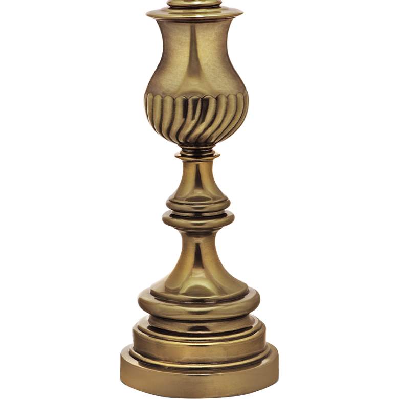 Image 3 Stiffel Emory Burnished Brass Finish Metal Table Lamp more views