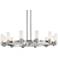 Stiffel Ennis 48" Wide Brushed Nickel 12-Light Ring Chandelier