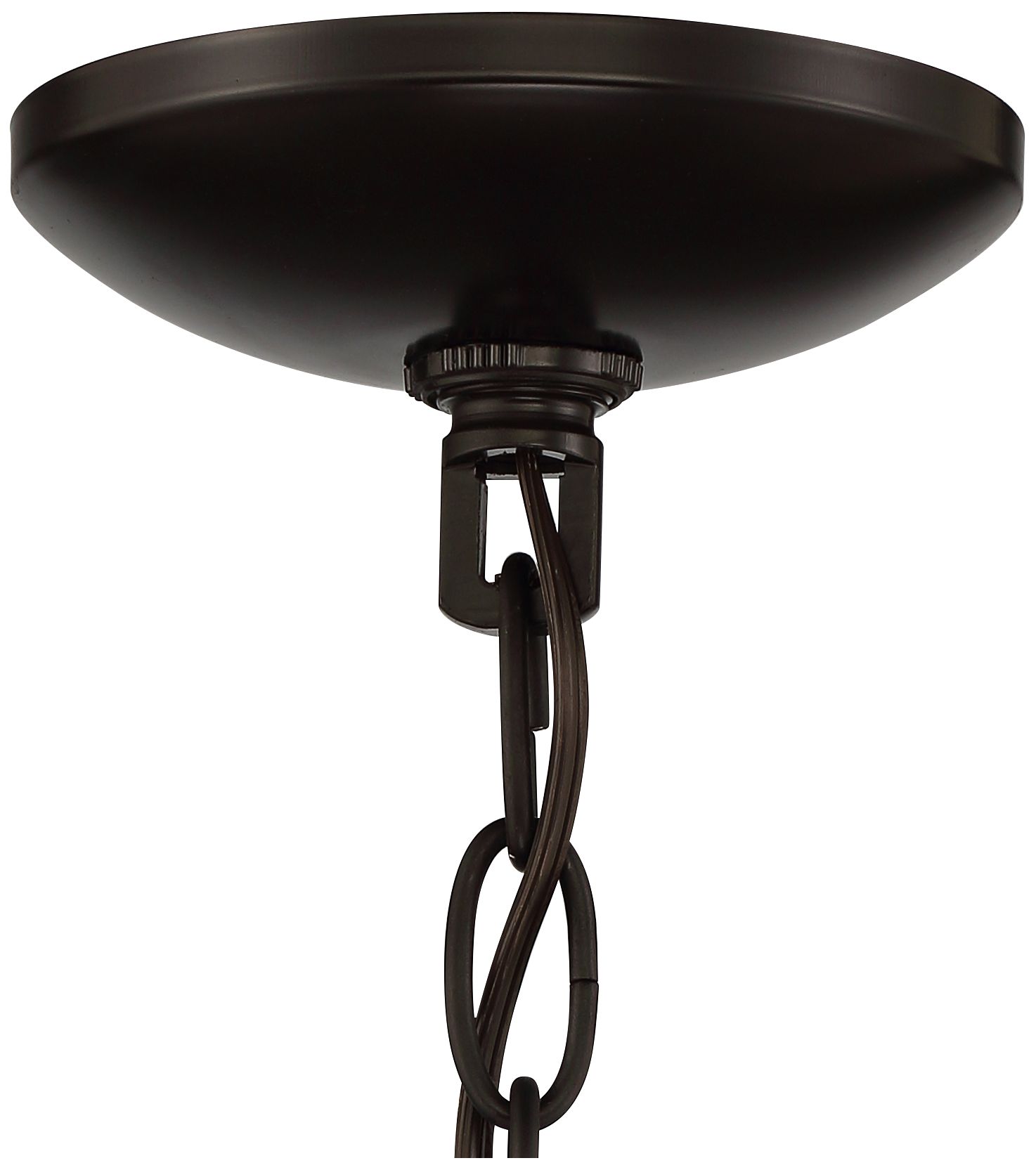Watch A Video About the Stiffel Ferrers Dark Bronze and Gold 6 Light Chandelier
