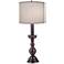 Stiffel Fianchetto Oxidized Bronze Buffet Table Lamp