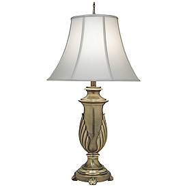 Image1 of Stiffel Florentine 33" Traditional Brass Table Lamp
