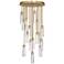 Stiffel Florio 24" Wide Gold 17-Light Cluster Modern Chandelier