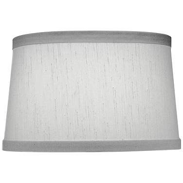 Stiffel Global White Tapered Drum Shade 14x16x10 (Spider)