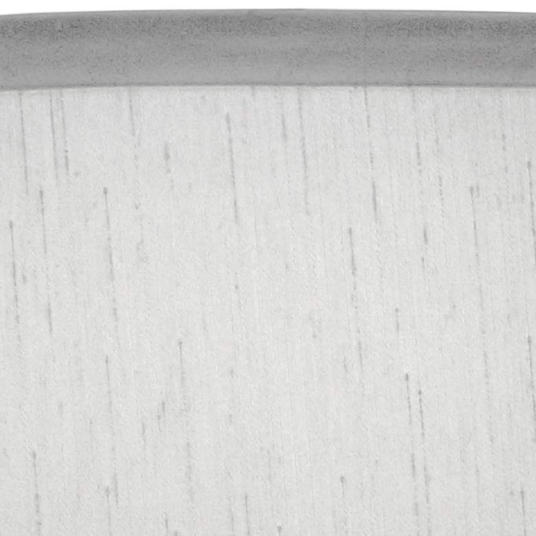 Image 2 Stiffel Global White Tapered Drum Shade 14x16x10 (Spider) more views