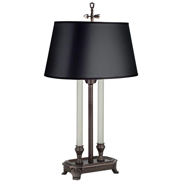 Vintage Mid Century Modern Stiffel Brass Table Lamp 28 Tall - Working