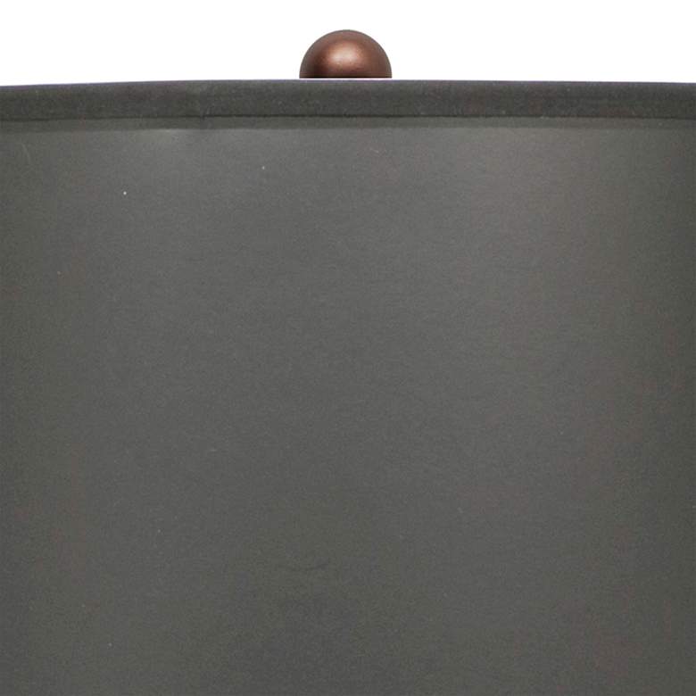 Image 3 Stiffel Gordon 28" High Traditional Column Antique Old Bronze Lamp more views
