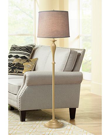 Stiffel Graciela 62" Oculux Bronze Floor Lamp with Geneva Shade