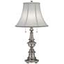 1_Stiffel Halstead 29" High Traditional Antique Nickel Metal Table Lamp
