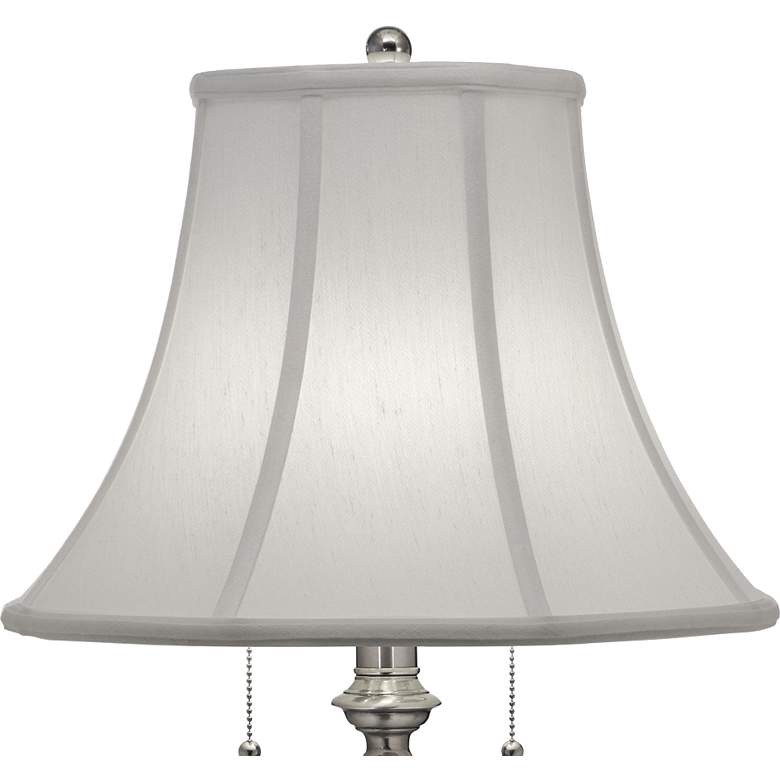 Image 2 Stiffel Halstead 29" High Traditional Antique Nickel Metal Table Lamp more views
