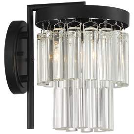 Image5 of Stiffel Handry 10 1/2" High Black Wall Sconce Set of 2 more views