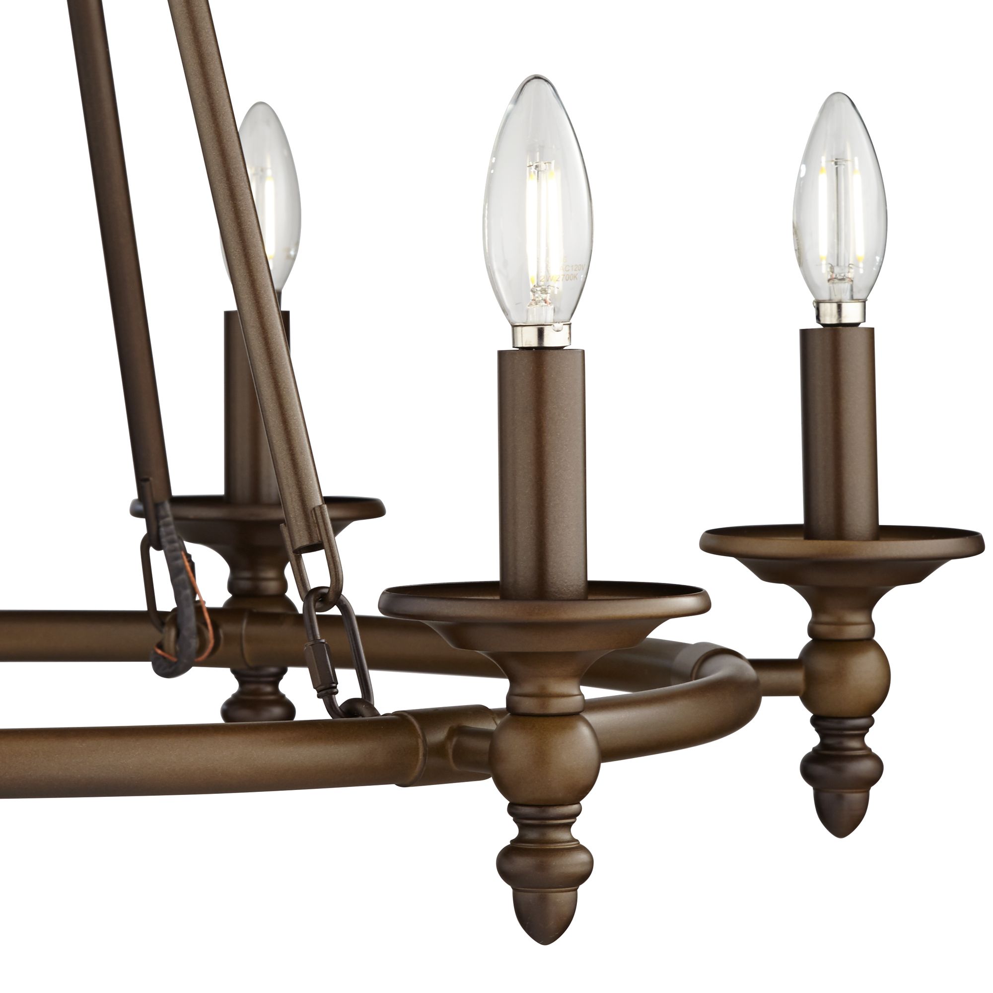 oil rubbed bronze 6 light chandelier