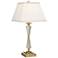 Stiffel Heath 31 5/8" Luxe Gold and Crystal USB Table Lamp