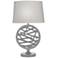 Stiffel Holt 29" High Silver Powder Coat Zinc Table Lamp