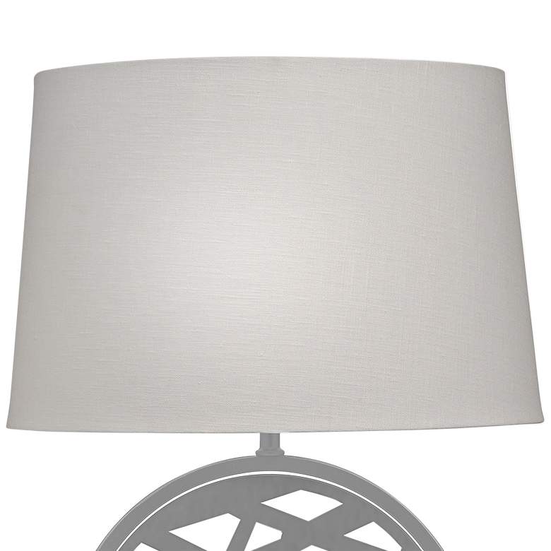 Image 3 Stiffel Holt 29" High Silver Powder Coat Zinc Table Lamp more views