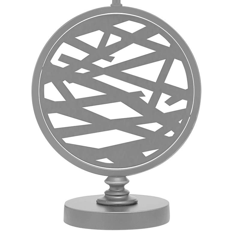 Image 4 Stiffel Holt 29" High Silver Powder Coat Zinc Table Lamp more views