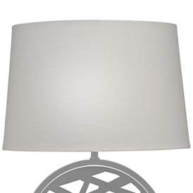 Image3 of Stiffel Holt Silver Powder Coat Zinc Table Lamp more views