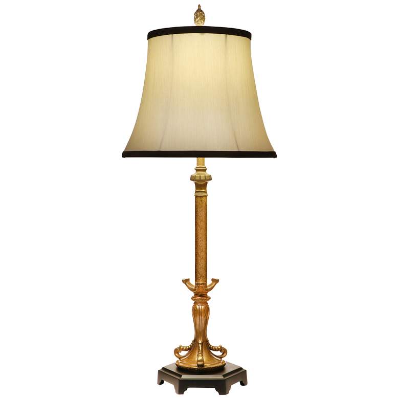 Image 2 Stiffel Hopkins French Gold and Matte Black Table Lamp