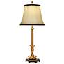 Stiffel Hopkins French Gold and Matte Black Table Lamp