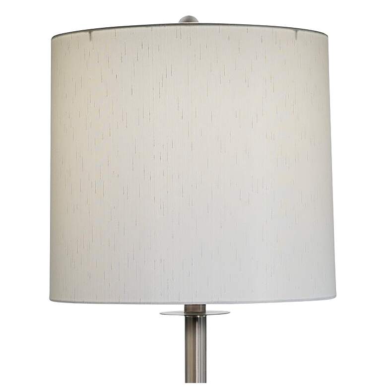 Image 2 Stiffel Isabelle 64" High Antique Nickel Metal Floor Lamp more views