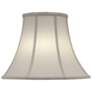 Stiffel Ivory Shadow Bell Lamp Shade 10x20x15 (Spider)