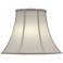 Stiffel Ivory Shadow Bell Lamp Shade 10x20x15 (Spider)