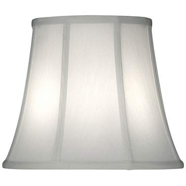 Stiffel Ivory Shadow Bell Lamp Shade 8x12x10 (Spider)