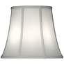 1_Stiffel Ivory Shadow Bell Lamp Shade 8x12x10 (Spider)