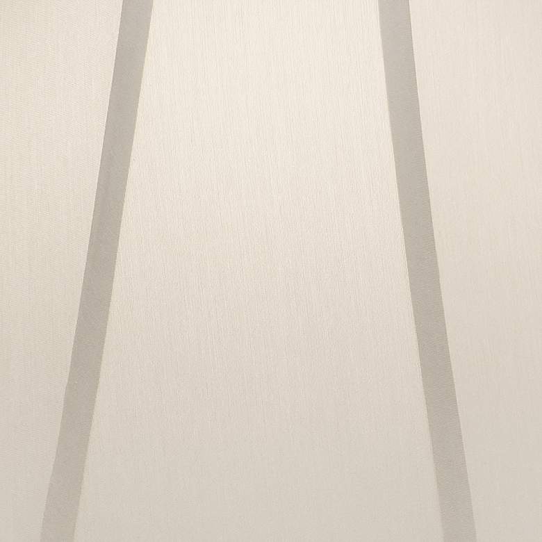 Image 2 Stiffel Ivory Shadow Empire Lamp Shade 8x15x11 (Spider) more views