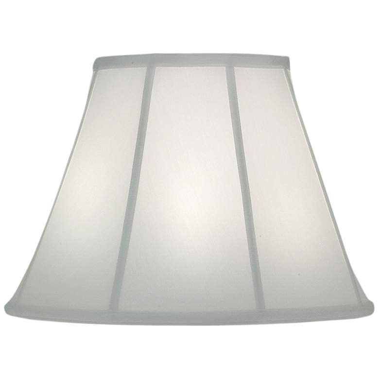 Image 1 Stiffel Ivory Shadow Empire Lamp Shade 8x16x12 (Spider)