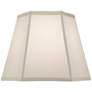 Thumbnail1 of Stiffel Ivory Shadow Tapered Hexagon Shade 9x14x12 (Spider)