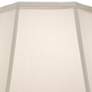 Thumbnail2 of Stiffel Ivory Shadow Tapered Hexagon Shade 9x14x12 (Spider) more views