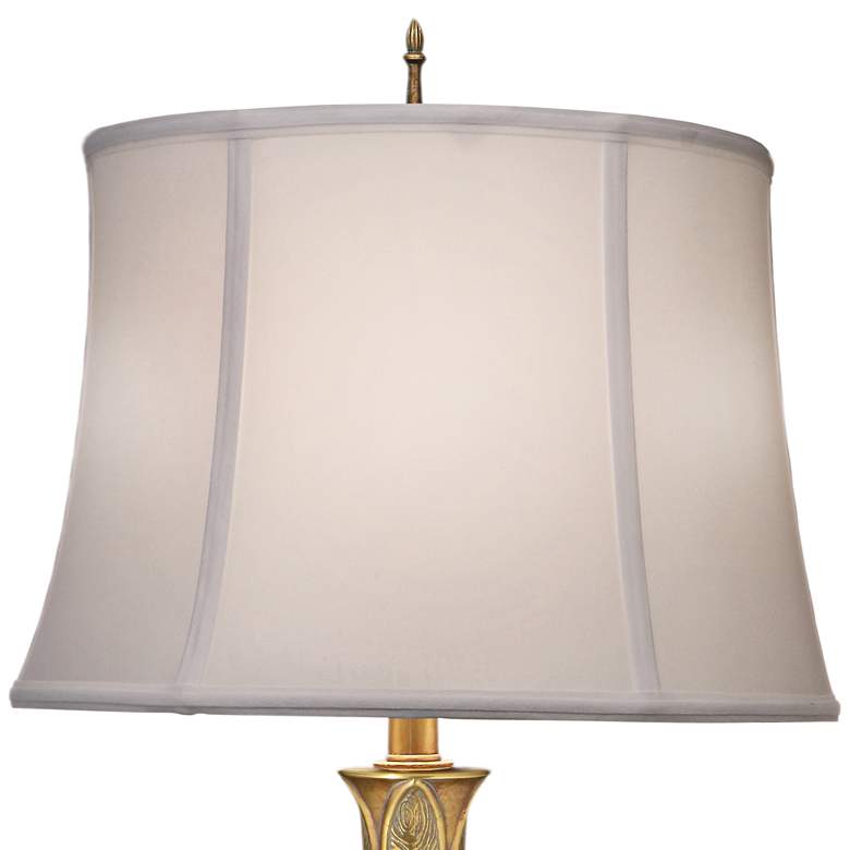 Image 4 Stiffel Jasmyn 31" Traditional Polished Honey Brass Table Lamp more views