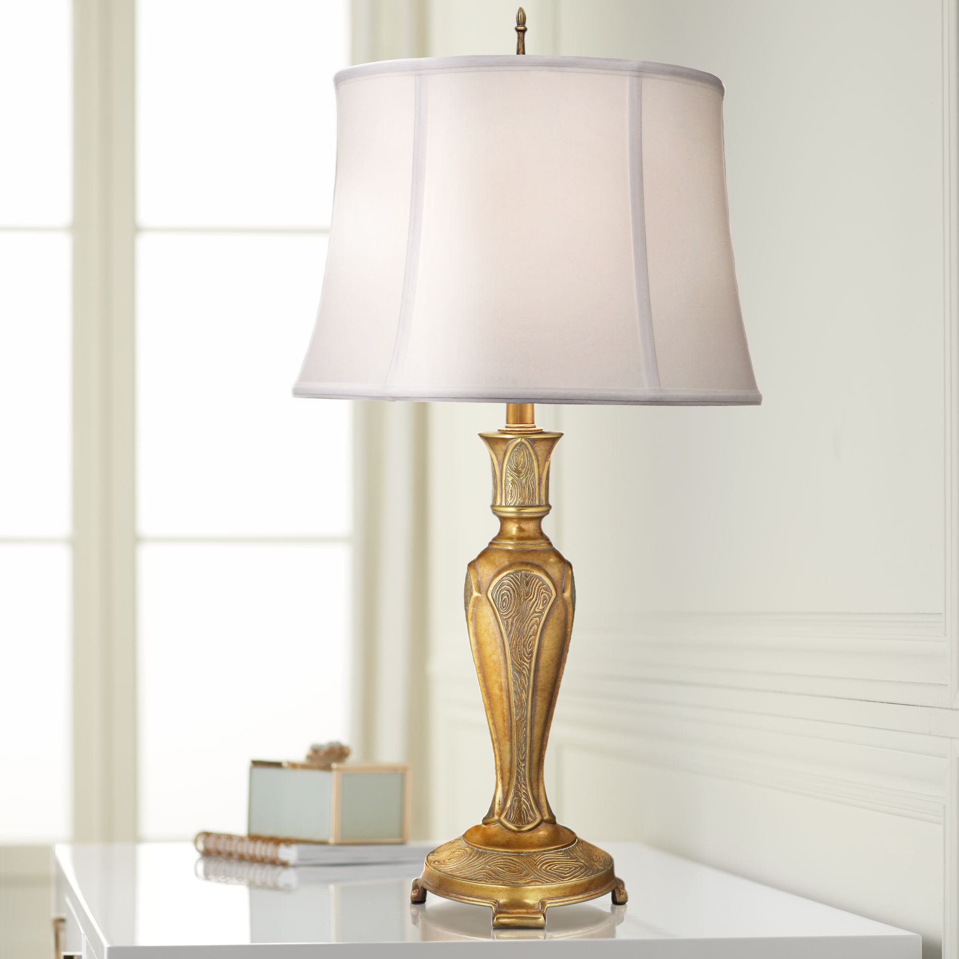 Stiffel brass hot sale table lamp