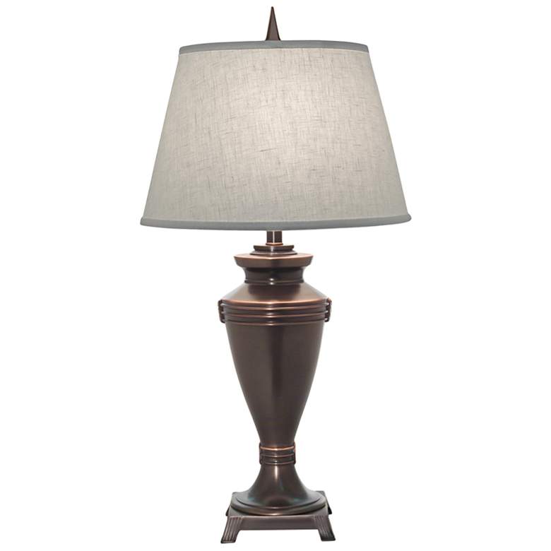 Image 1 Stiffel Keyton 32" High Classic Urn Oxidized Bronze Table Lamp