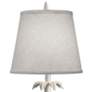 3_Stiffel Lavasseur 27" Distressed White Buffet Table Lamp more views